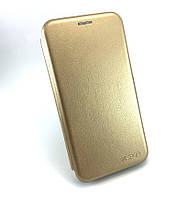 Чехол для Samsung M30s, M307, M21, M215 книжка боковой с подставкой противоударный Luxo золотой