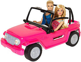 Лялька Барбі та Кен Пляжний круїз Barbie Beach Cruiser and Ken Doll (CJD12)