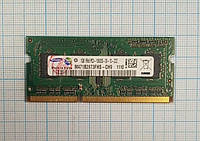 Оперативная память Samsung (SO-DIMM, DDR3, 1Gb, 1333 MHz, M471B2873FHS-CH9) б/в