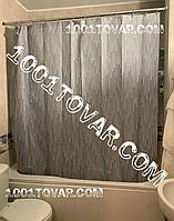 Тканевая шторка для ванной комнаты из полиэстера "Rain" (Дождь) Tropik, размер 240х200 см., Турция