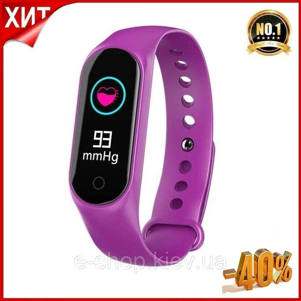 Фітнес-браслет М5 Smart Band розумні спортивні Смартгодинник-трекер для тренувань, фото 1