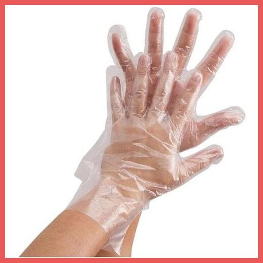 Рукавички прозорі Avadona поліетилен.100 шт AVADONA