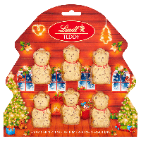 Шоколадные мишки на елку Lindt Teddy Tree Decorations 60g