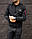 Куртка-бомбер Emporoio Armani чоловіча весняна . Стильний чоловічий бомбер чорний, фото 6