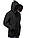 Чоловіча парку зима, чорна. Тепла парку з капюшоном. Розміри (M,L,XL,XXL), фото 3