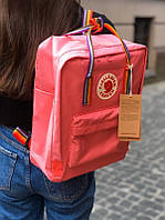 Стильний рюкзак Fjallraven Kanken кораловий/Канкен Канкен портфель для школи і на кожен день