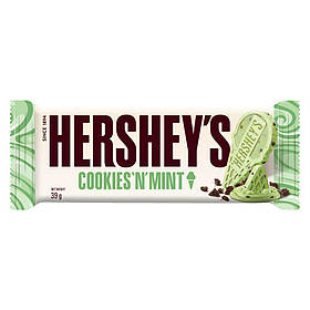 Шоколад hershey's Cookies 'N' Mint Bar 39g