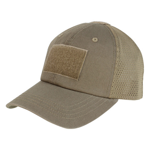 Тактичний кашкет бейсболка літня Condor Mesh Tactical Cap TCM Коричневий (Brown)