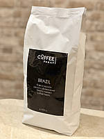 Кава в зернах Brazil свіжообсмажена ,100% арабіка, 1 кг