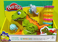Набір для творчості з тістом-пластиліном динозавр Play-Toy SM8041