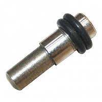 Полкодержатель d-5 мм металл с двойной резиновой шайбой никель Mesan 103-03-02