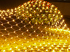 Світлодіодна новорічна гірлянда сітка 3х3м, 480 LED білий теплий, фото 11