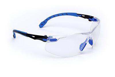 Очки трансформеры 3M Solus Blue/Black Kit Clear + обтюратор + ремешок (3 в 1) S1101SGAFKT-EU - фото 3 - id-p1299453712