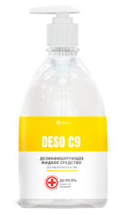 Дезинфікуючий засіб GRASS "DESO C9" фл.0,5л 550071