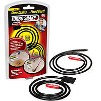 Прилад для чищення труб і каналізації Turbo Snake
