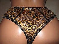 Красивые женские бикини COEUR JOIE размер L (50-52) черные с золотом