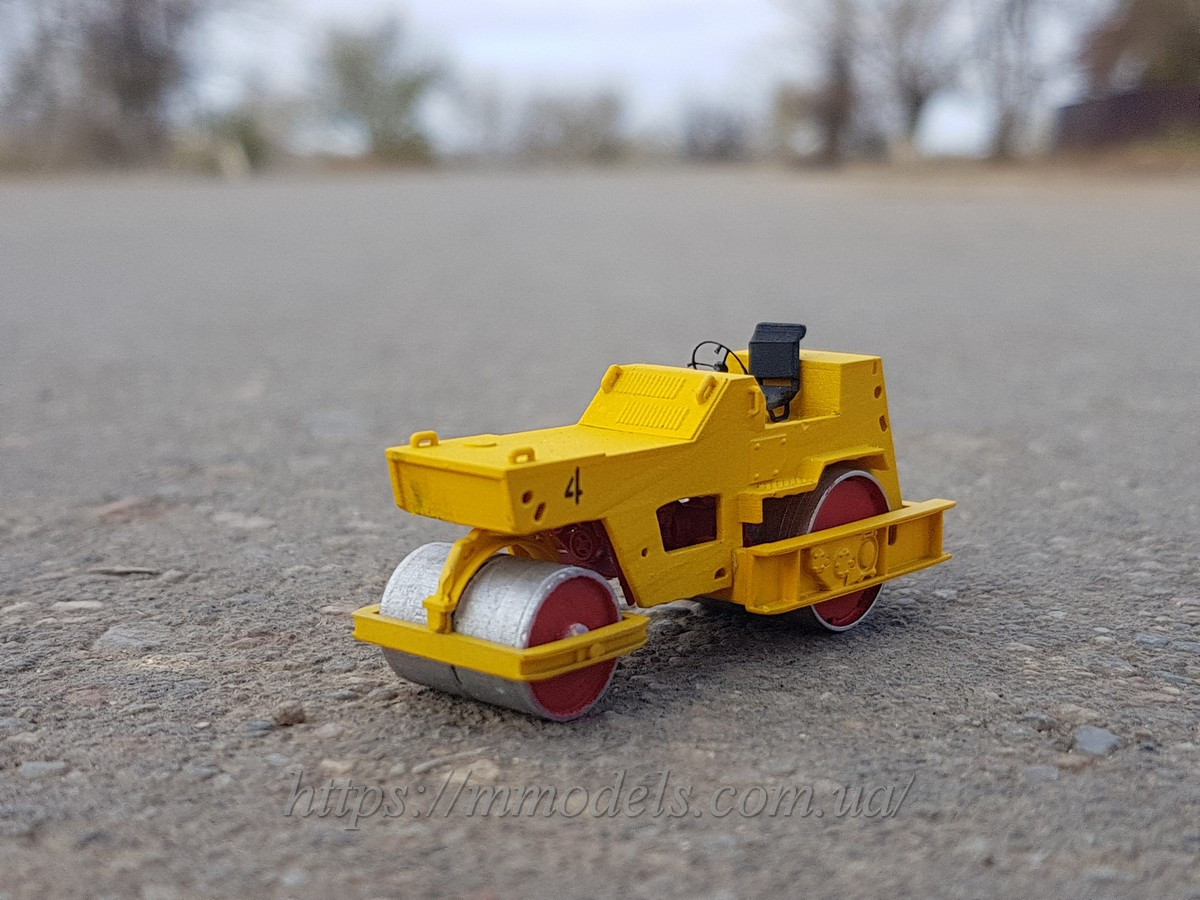 Масштабна модель самохідного котка ДК-47", масштабу 1/87,H0