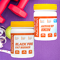 Black Fire Fat Burner Суперіндіанка + AKTIVE UP SKIN Комплекс Здорова шкіра