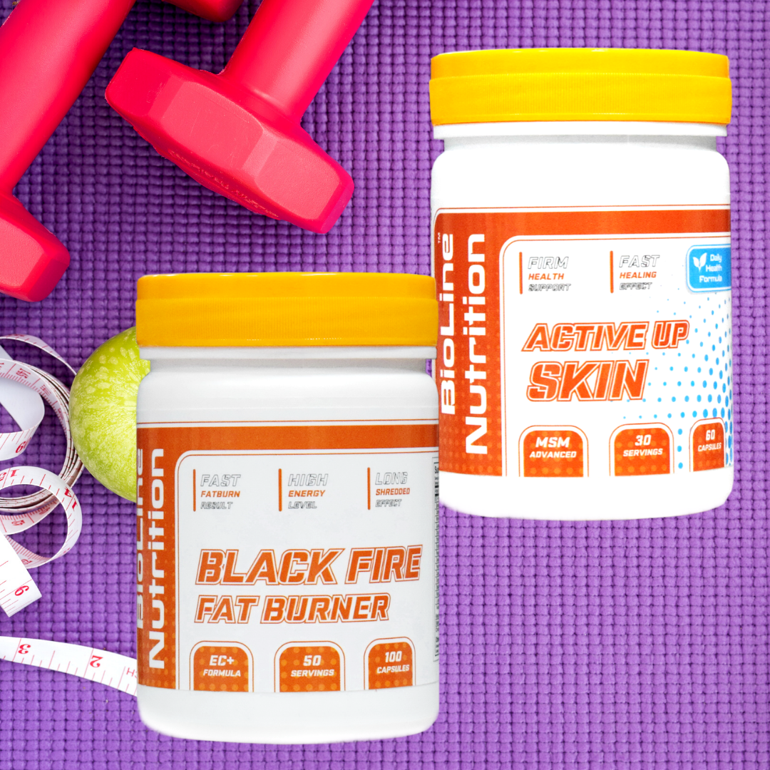 Black Fire Fat Burner Суперіндіанка + Aktive Up Skin Комплекс Здорова шкіра, фото 1