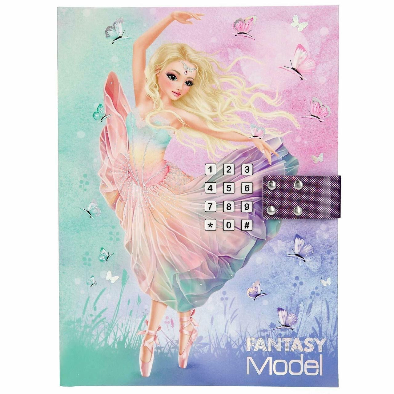 TOP Model Щоденник Балерина із кодом і мелодією для дівчаток , Балет 11052, фото 1