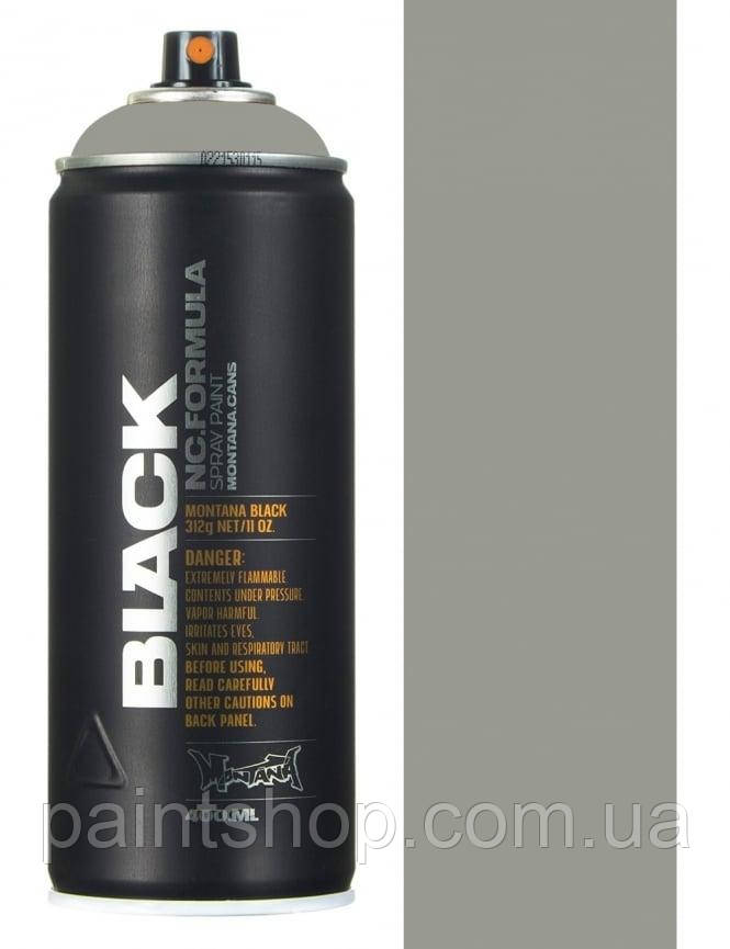Аерозольна фарба Montana Black 7050 Shark (Сірий) 400 мл
