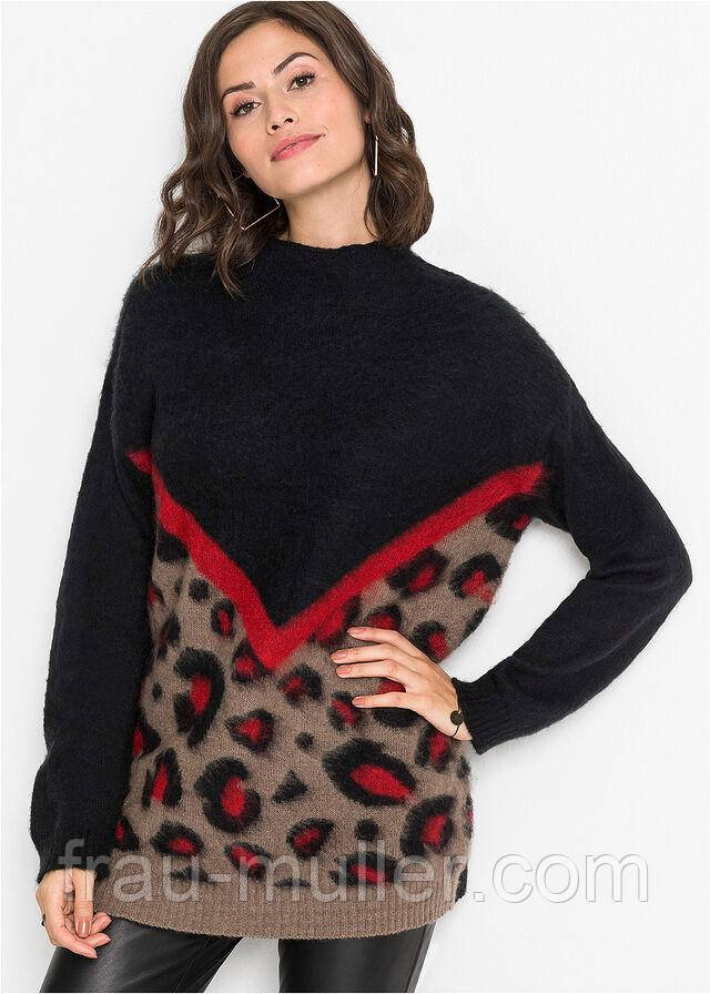 Светр мохеровий ефектний 6-7XL Bonprix, фото 1