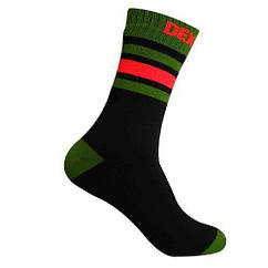 Водонепроникні шкарпетки DexShell Ultra Dri Sports Socks M Чорний DS625W-ABM L, Зелений