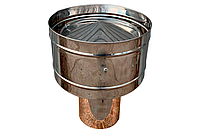 Дефлектор Д170 з нержавіючої сталі вентиляційний