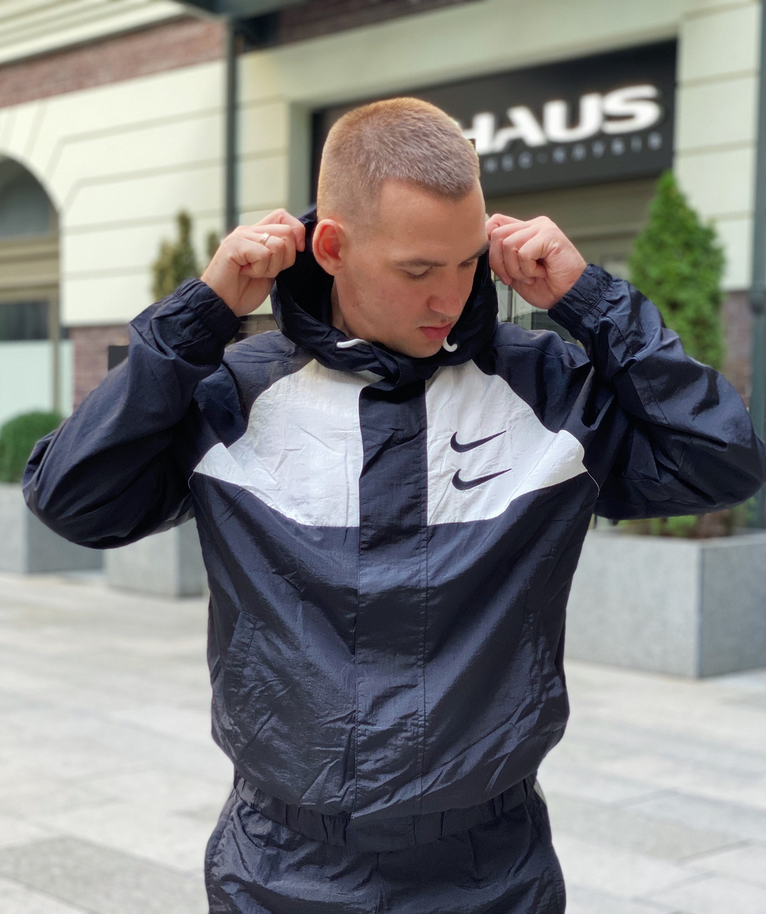 Куртка чоловіча Nike Sportswear Swoosh / CLO-149 (Розміри:M,L,XL,2XL), фото 1