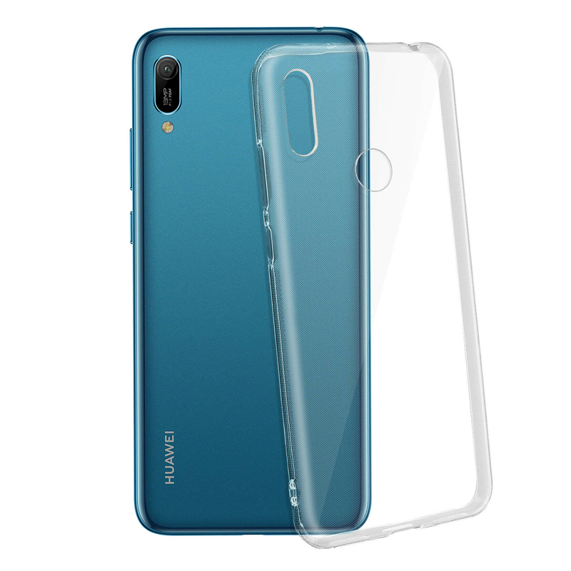 Чохол для Huawei Y6 prime 2019 Y6s силіконовий бампер прозорий, фото 1