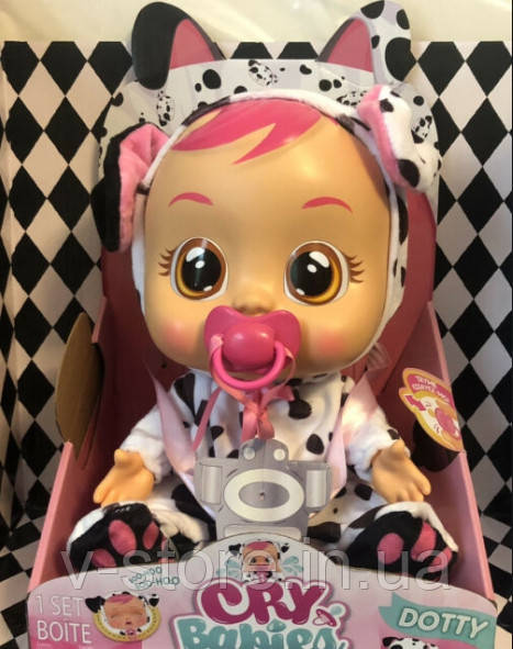 Интерактивная кукла Дотти CRY BABIES DOTTY, плачущий младенец Плакса Дотти - фото 6 - id-p1299498282