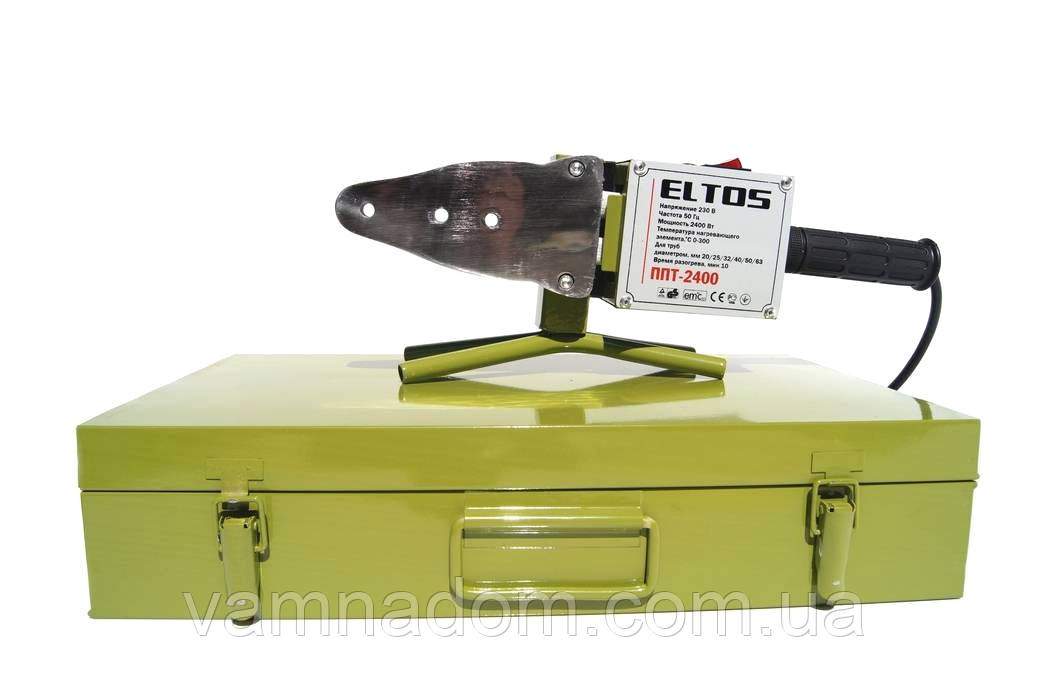 Паяльник для пластикових труб Eltos ППТ-2400