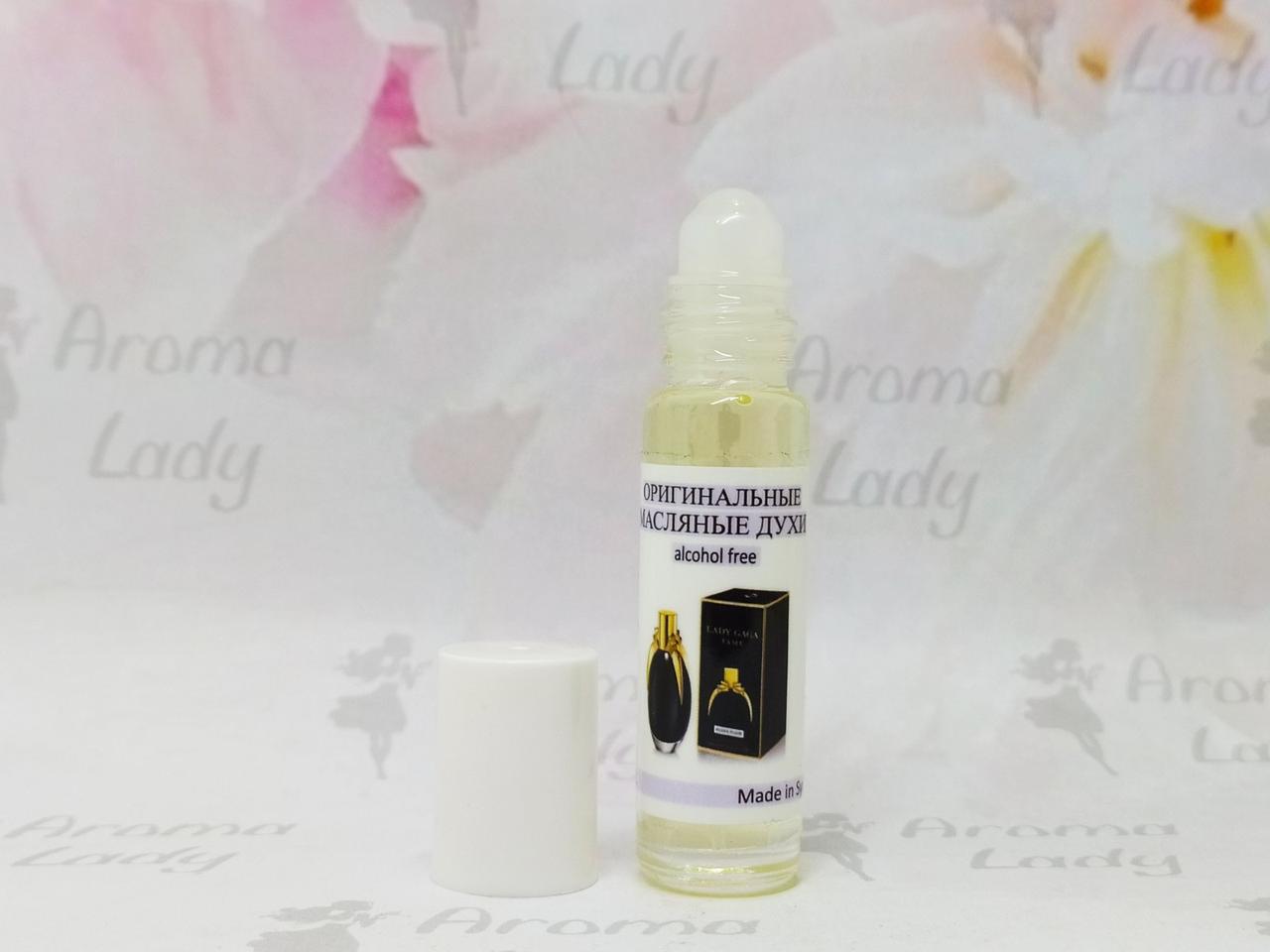 Оригінальні жіночі масляні духи Fame Lady Gaga Black Fluid (Леді Гага Фем Блек Флюїд) 9 мл