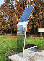 Сонячна лавочка CitySolar Music Bench, фото 2