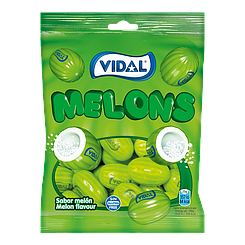 Жувальна гумка желейки для дітей у формі Дині Melons 90г ТМ VIDAL Бач Іспанія