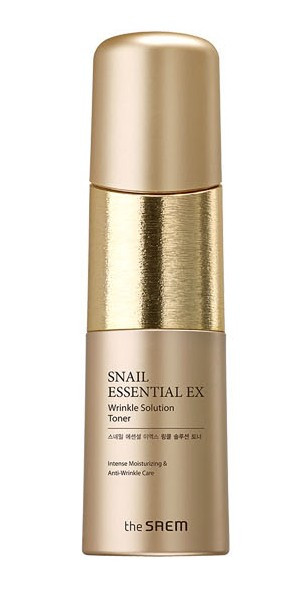 Антивіковий тонер з муцином равлика The Saem Snail Essential Ex Wrinkle Solution Toner 150 мл, фото 1
