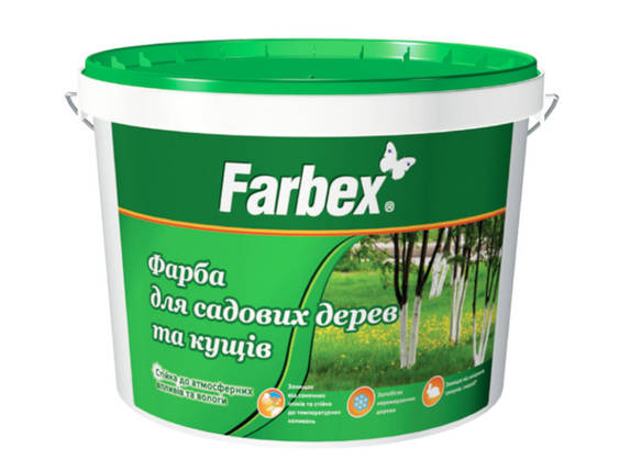 Фарба для садових дерев та кущів "Farbex", 7 кг, фото 1