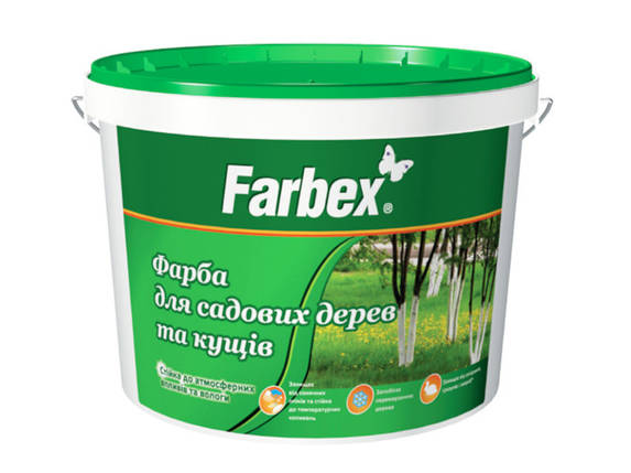 Фарба для садових дерев та кущів "Farbex", 4 кг, фото 2