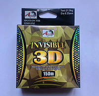 Леска Asmoon Invisible 3D 0.25 мм 150 м