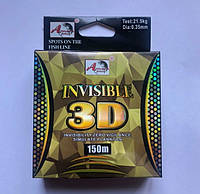 Леска Asmoon Invisible 3D 0.40 мм 150 м