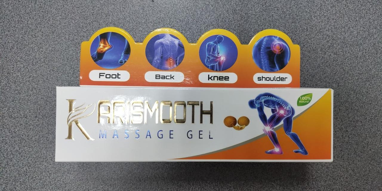 Мазь гель Karismooth massage gel Lotus Єгипетська 120 gm, фото 1