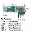 RX470С-4 v01 оновлений бездротовий модуль WL101-341 Superheterodyne Arduino 433 mhz (приймач), фото 3