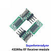 RX470С-4 v01 оновлений бездротовий модуль WL101-341 Superheterodyne Arduino 433 mhz (приймач), фото 5