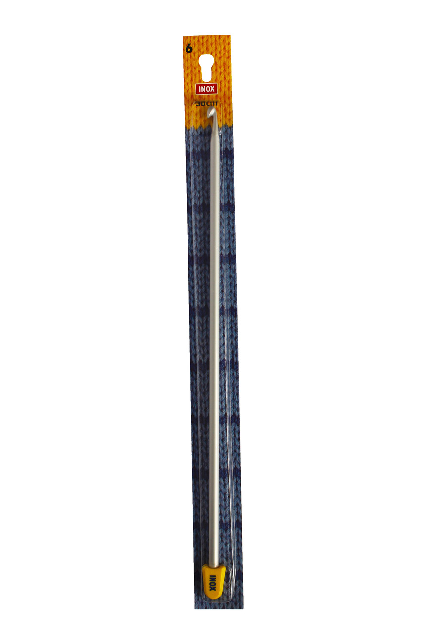 Гачки туніські довгі для в'язання INOX PRYM Німеччина 6 мм 30 см