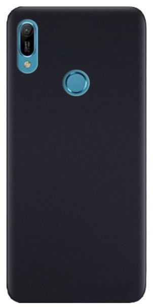 Чохол для Huawei Honor 8a силіконовий бампер чорний, фото 1