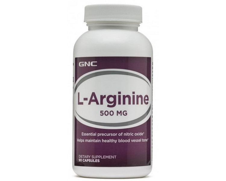 L-Arginine 500 mg 90 caps