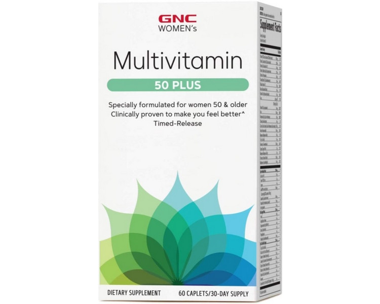 Вітаміни і мінерали GNC Multivitamin 50 plus 60 капс