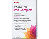 Вітаміни для жінок без заліза GNC women's Iron Complete 60 капсул, фото 3