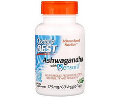 Ашваганда Doctor's s BEST Ashwagandha with Sensoril 125 mg 60 капс