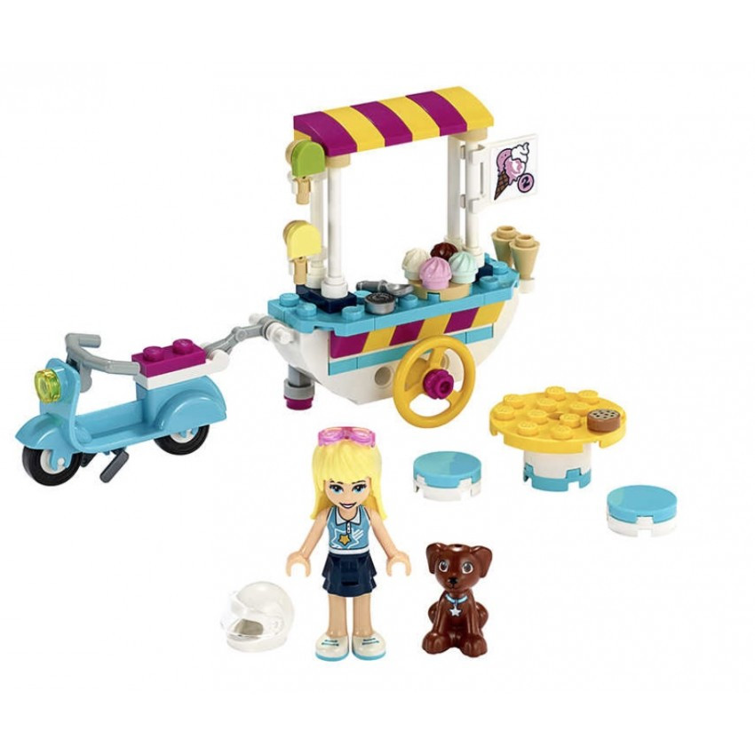 Конструктор Lego Friends Тележка с мороженым 41389 - фото 4 - id-p1260111695